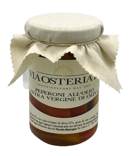 Antipasto Paprika in nativem Olivenöl extra vergine - 300g Glas