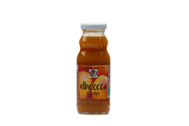 Bio Aprikosensaft inklusive Fruchtfleisch - 200ml Glasflasche